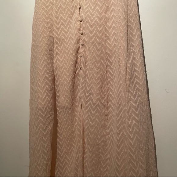 Zara Maxi Pink Dress - Picture 3 of 10